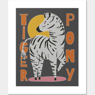 Tiger Pony Posters and Art